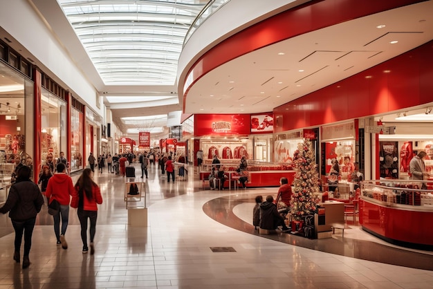 Centro commerciale a Natale