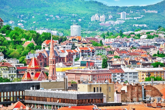 Centro di Budapest, vista dalla Basilica di Santo Stefano