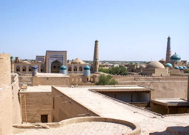 Centro storico nella città di Khiva