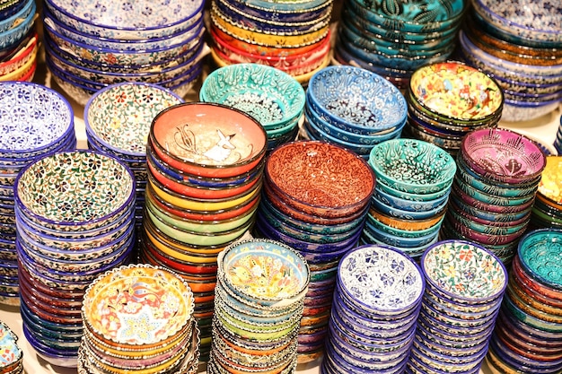 Ceramiche turche nel Grand Bazaar