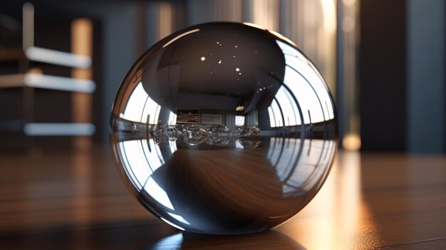 cerchio del globo di vetro