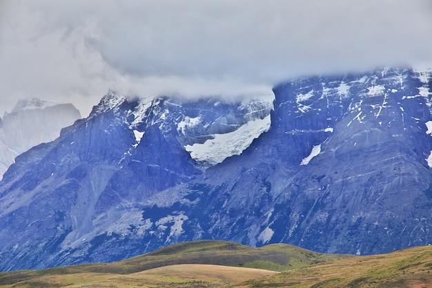 Cerro Paine Grande nel Parco Nazionale Torres del Paine nella Patagonia del Cile