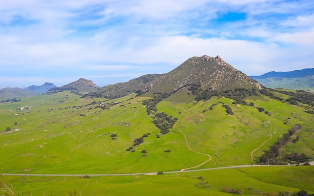 Cerro San Luis Obispo paesaggio