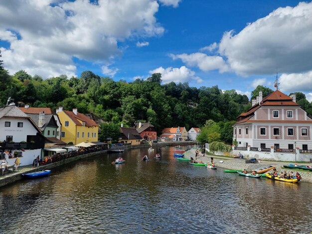 Cesky Krumlov è una città della Boemia meridionale. È un centro turistico e culturale 02092023