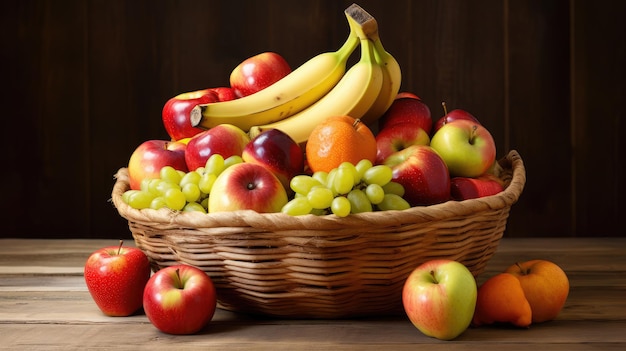 cestino di frutta foto gratuita sfondo HD