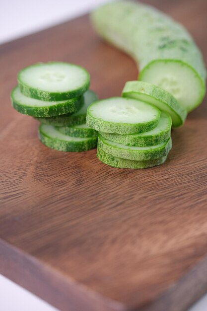 Cetriolo di verdure sane e fresche e gustose