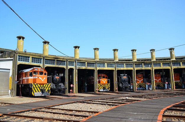 Changhua Taiwan MAR 26 2018 La storica Changhua Roundhouse a Changhua Taiwan