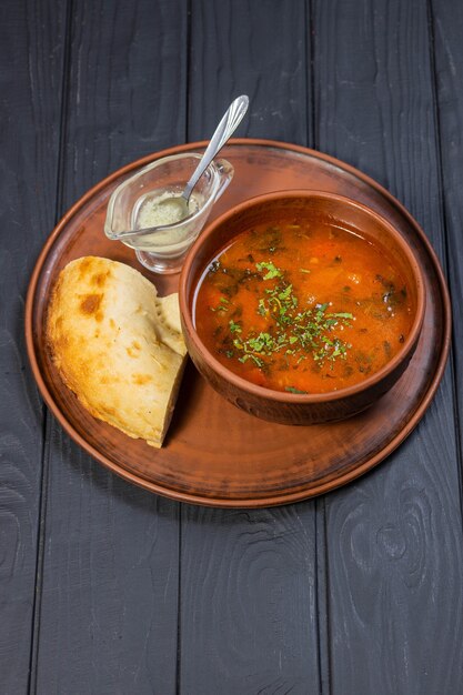 Chashushuli piatto caldo tradizionale georgiano