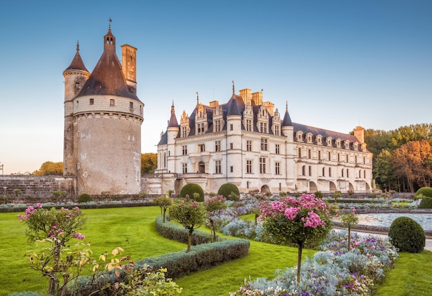Chateau castello de Chenonceau Francia