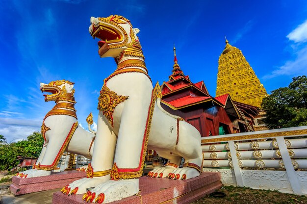 Chedi Phutthakhaya o Puttakaya Pagoda Wat wang Wiwekaram