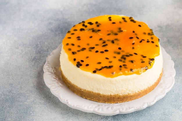 Cheesecake al frutto della passione