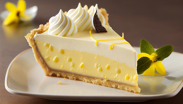 cheesecake al limone con crema di mascarpone