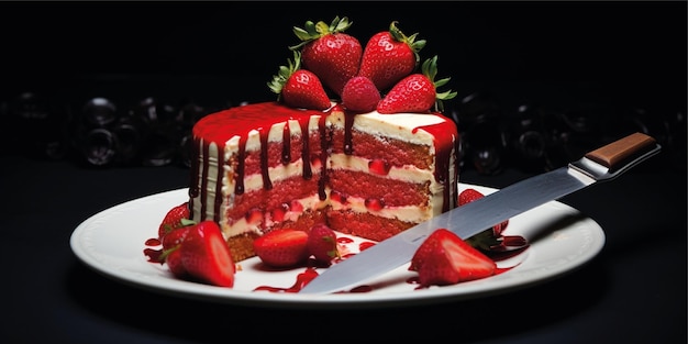 cheesecake alla fragola