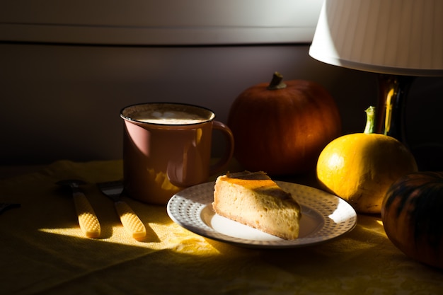 Cheesecake di zucca autunno dolcetto