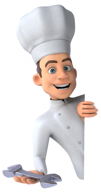 Chef divertente