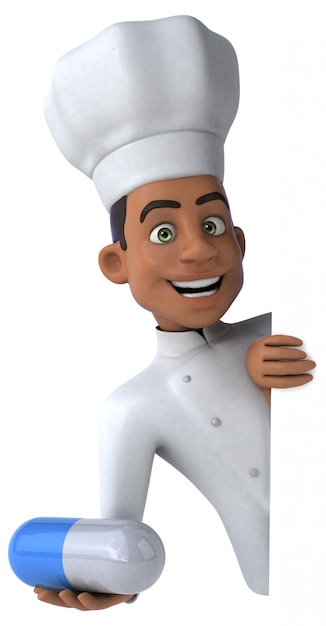 Chef divertente