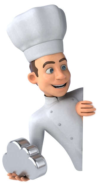 Chef divertente