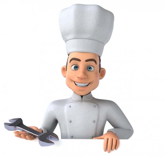 Chef divertente