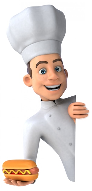 Chef divertente