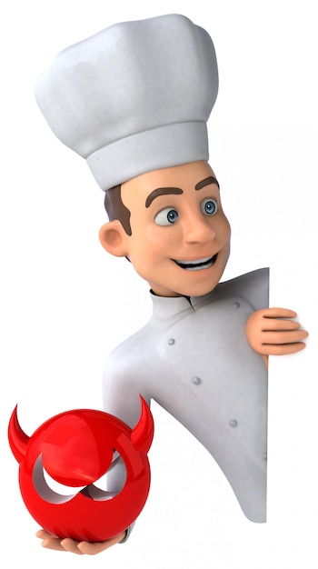 Chef divertente