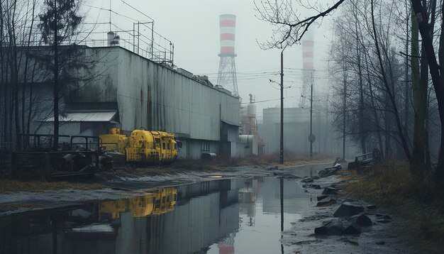 Chernobyl Fukushima film di Wes Anderson cupo nebbioso