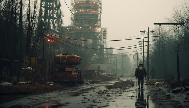 Chernobyl Fukushima film di Wes Anderson cupo nebbioso