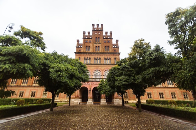 ChernovtsiUcraina 13 ottobre 2016 Chernivtsi National University Yuriy Fedkovych Chernivtsi National University è la principale istituzione ucraina Yuriy Fedkovych Chernivtsi National University