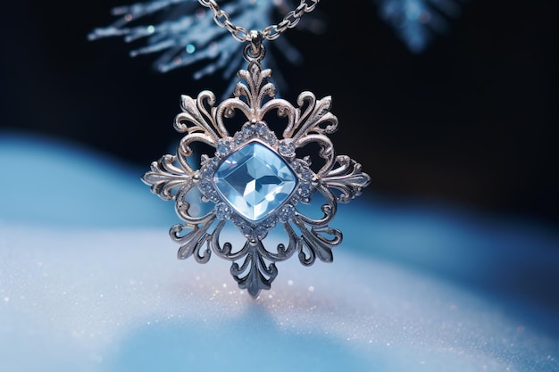 Chic e Sparkly Frozen Winter Jewel Elegance