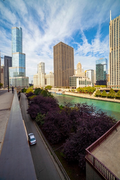 Chicago River a Chicago, Illinois