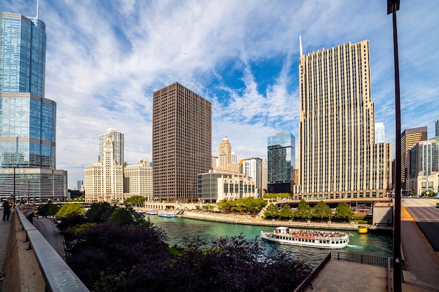 Chicago River a Chicago, Illinois