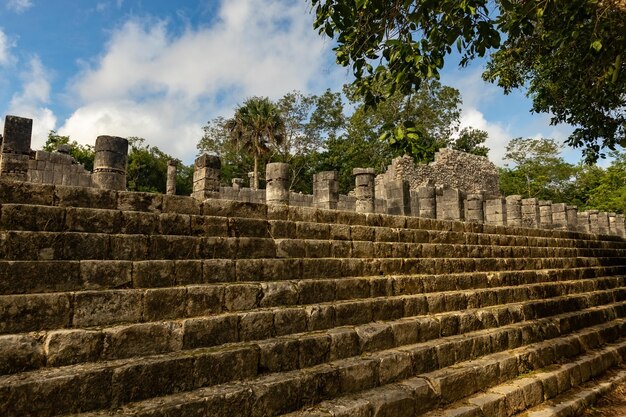 Chichenitza rovina l'antica città precolombiana nello Yucatan Messico