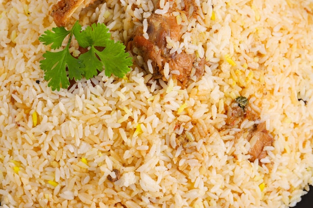 Chicken biryani Kerala matrimonio pollo dhum biriyani fatto con riso jeera