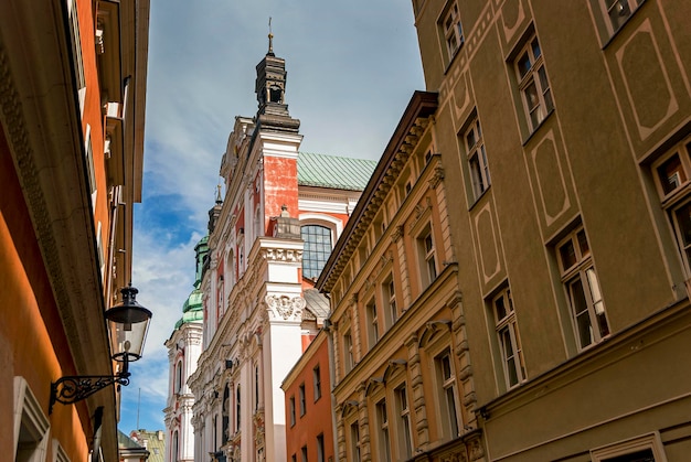 Chiesa barocca storica della Basilica Minore a Poznan