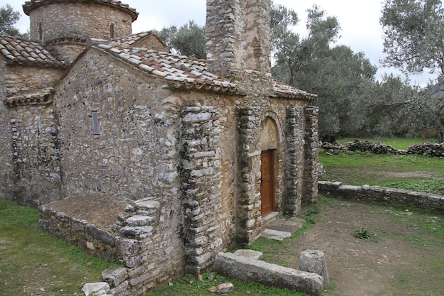 Chiesa bizantina a Naxos in Grecia