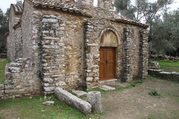 Chiesa bizantina a Naxos in Grecia