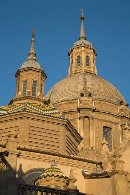 Chiesa Cattedrale della Basilica del Pilar a Saragozza, Spagna