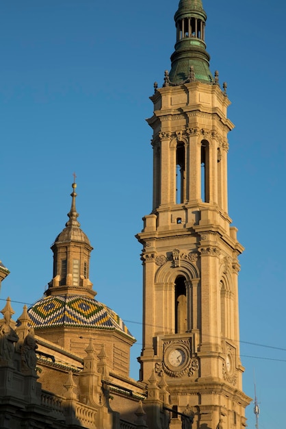 Chiesa Cattedrale della Basilica del Pilar a Saragozza, Spagna