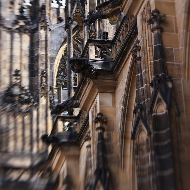 Chiesa Cattedrale Sacro Vito a Praga, Repubblica Ceca, elaborazione speciale delle immagini