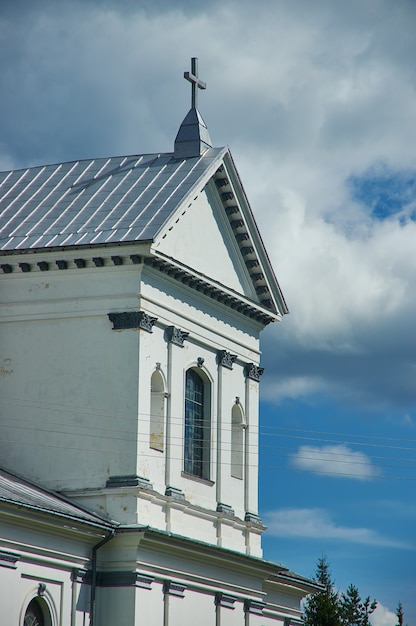 Chiesa cattolica romana di Sant'Andrea Apostolo bielorussia, Lyntupy, distretto di Myadzyel