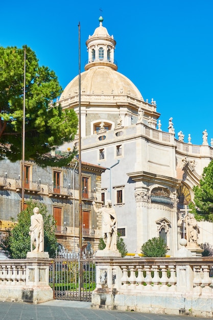 Chiesa della Badia di Sant'Agata a Catania, Sicilia, Italy