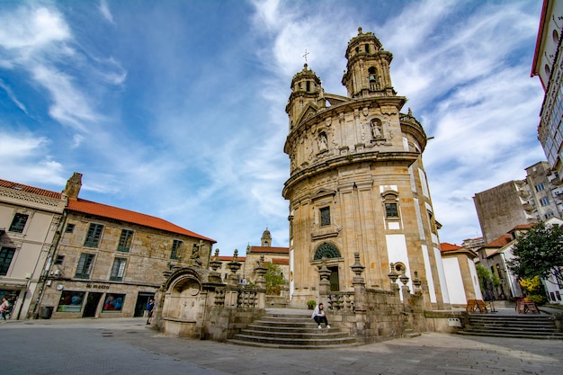 Chiesa della Peregrina a Pontevedra Galizia