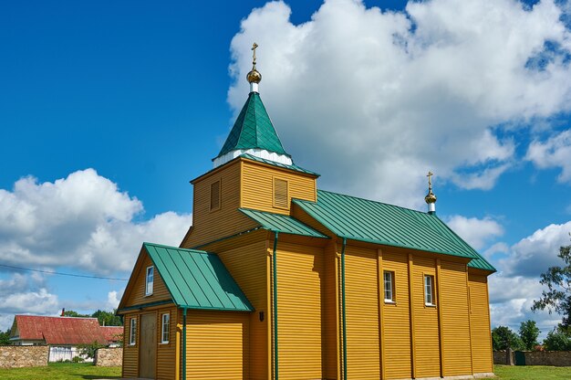 Chiesa della Santissima Trinità, Bielorussia, distretto di Myadzyel, Knyaginin