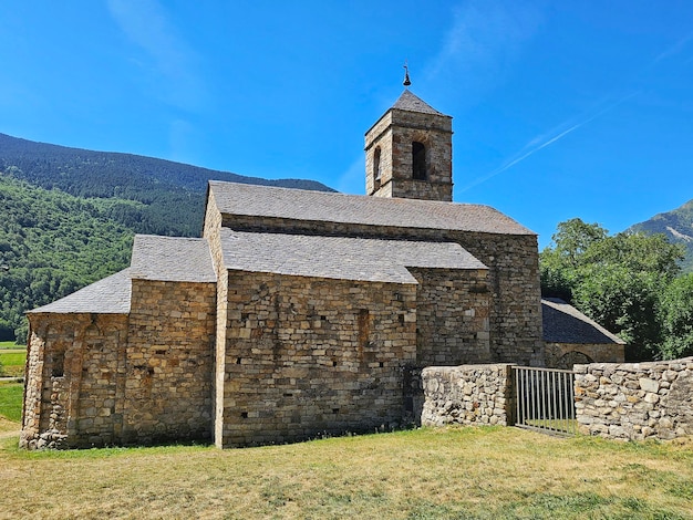 Chiesa di Barruera appartenente al gruppo architettonico delle chiese romaniche della Vall de Boi