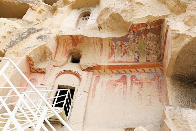 Chiesa di Cavusin in Cappadocia Turchia