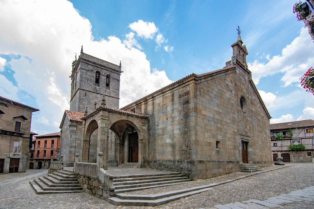 Chiesa di La Asuncion La Alberca Provincia di Salamanca in Spagna
