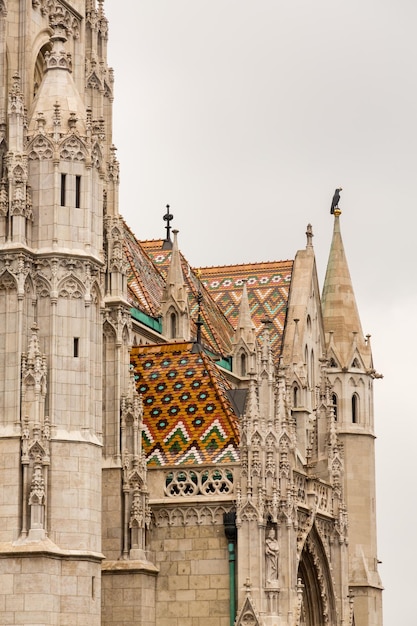 Chiesa di Mattia nella collina del castello di Budapest