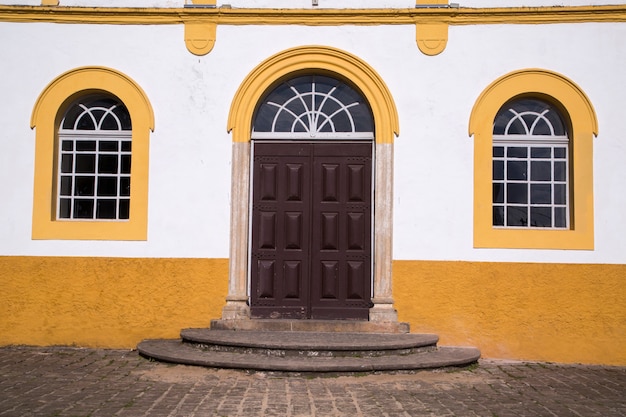 Chiesa di Nossa senhora da Graca a Sao Francisco do Sul. Santa Catarina.