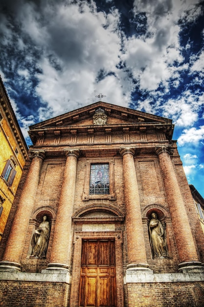 Chiesa di san cristoforo a siena italia