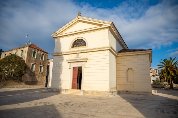 Chiesa di San Giuseppe a Vela Luka nell'isola di Korcula, Croatia