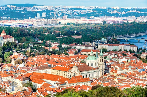 Chiesa di San Nicola, Panorama di Praga, Repubblica Ceca